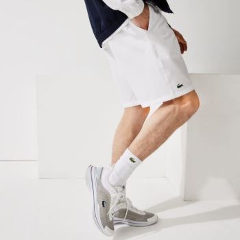 Lacoste SPORT Tennis Stretch Shorts Pánské - Kraťasy Bílé | CZ-8ouQPC